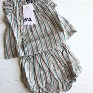 New Tea Collection baby outfit